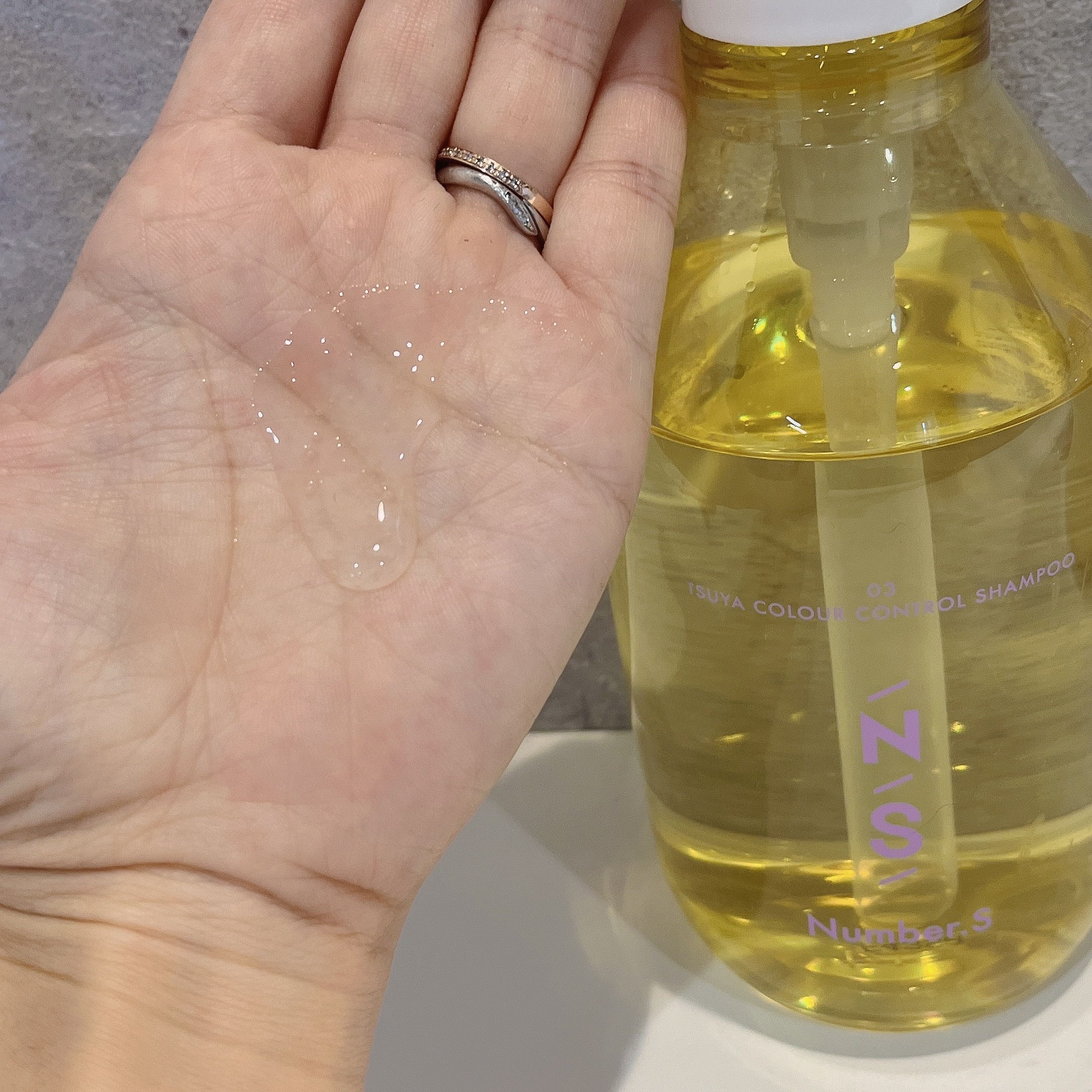 ツヤカラーコントロール シャンプー/ ヘアトリートメント/Number.S /市販シャンプーを使ったクチコミ（2枚目）