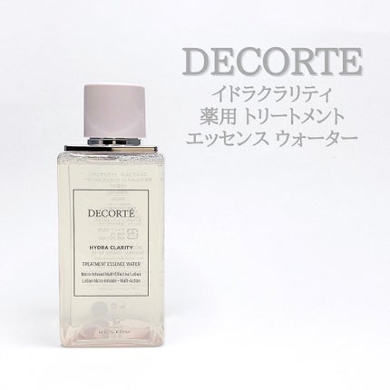 イドラクラリティ 薬用 トリートメント エッセンス ウォーター/DECORTÉ/化粧水を使ったクチコミ(1枚目)