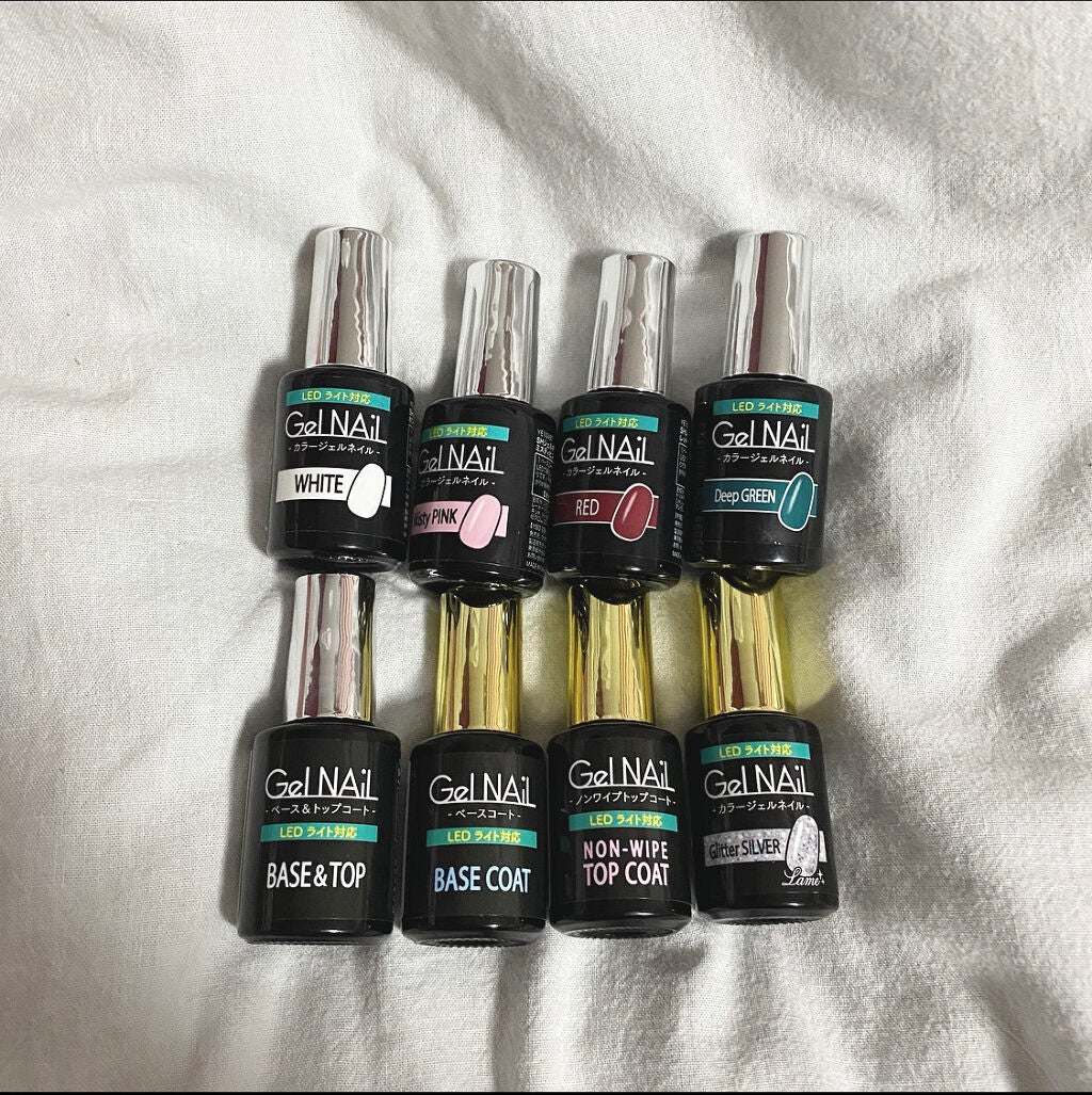 ジェルネイル(ライト対応)/セリア/ジェルネイルを使ったクチコミ(2枚目)