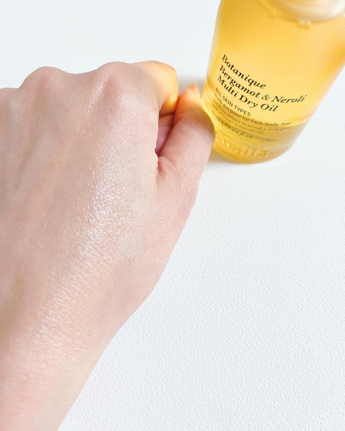 ボタニクB&Nドライオイル/ovalla/フェイスオイルを使ったクチコミ(4枚目)