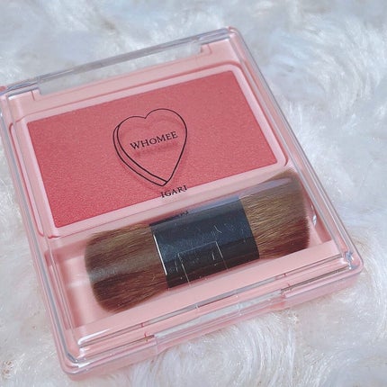 フーミー シングルブラッシュ/WHOMEE/パウダーチークを使ったクチコミ(1枚目)