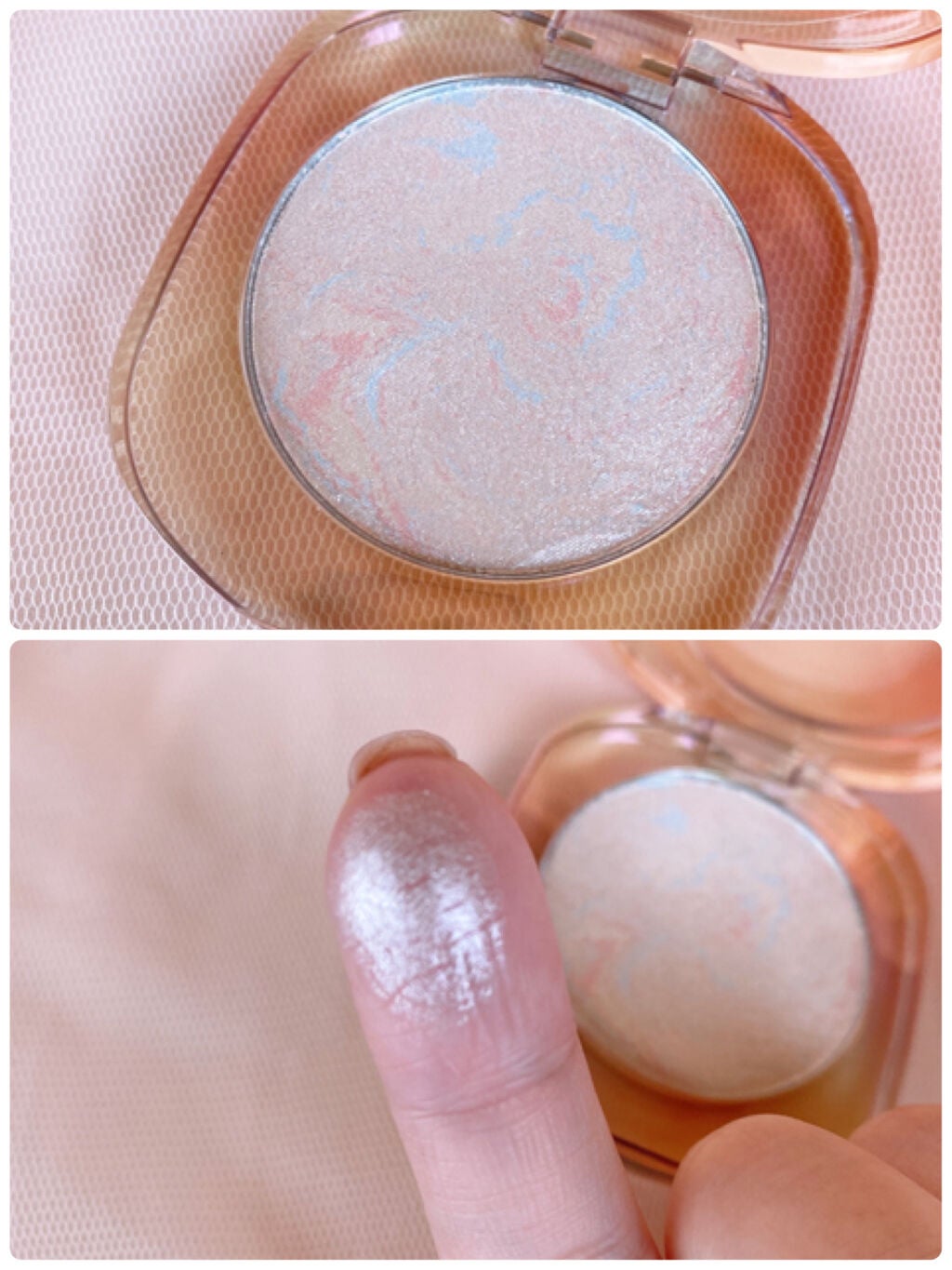 minmin on LIPS 「SNSの広告で一目惚れ♡プチプラでここまで美しいハイライトは初..」(2枚目)