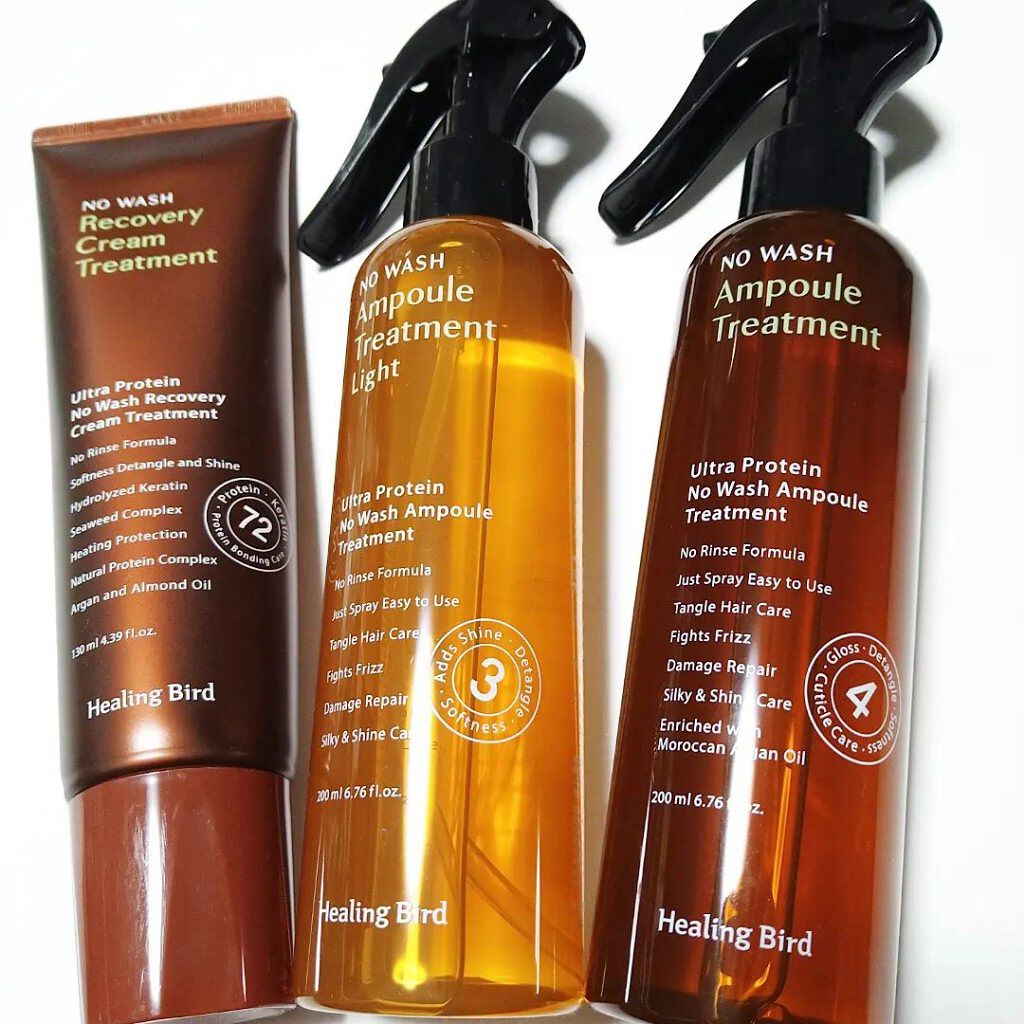 ノーウォッシュセラム　トリートメント/Healing bird/ヘアオイルを使ったクチコミ（1枚目）