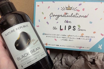 ブラックビーン ヘアシャンプー/ネイチャーリパブリック/市販シャンプーを使ったクチコミ(2枚目)