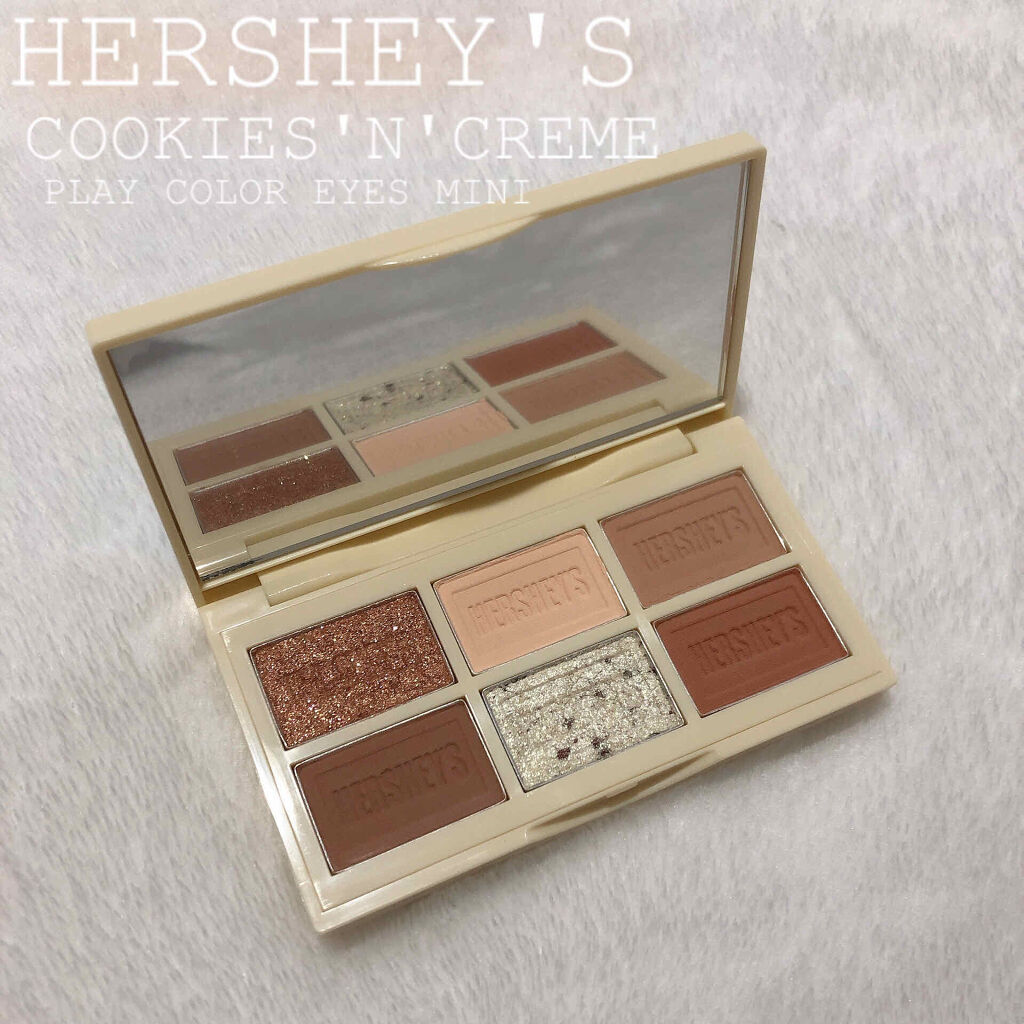 ハーシー プレイカラーアイズミニ/ETUDE/アイシャドウパレットを使ったクチコミ（1枚目）