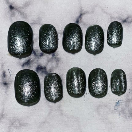 #ネイル,#ジェルネイル,#ニュアンスネイル,#マグネットネイル,#オフィスネイル,#冬ネイルのネイルデザイン