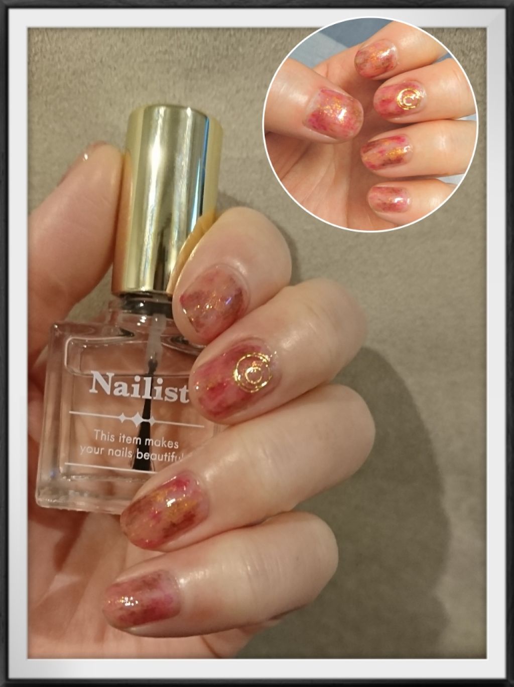 クイッククリスタルコート/ネイリスト/ネイルトップコートを使ったクチコミ（1枚目）