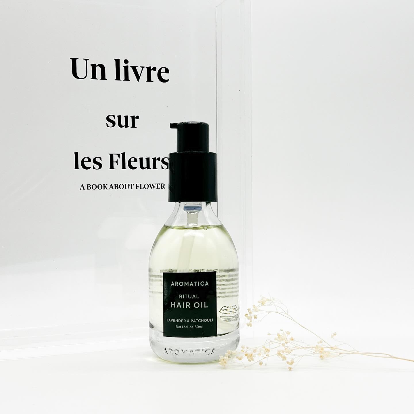 リチュアルヘアオイルラベンダー＆パチョリ/AROMATICA/ヘアオイルを使ったクチコミ（2枚目）