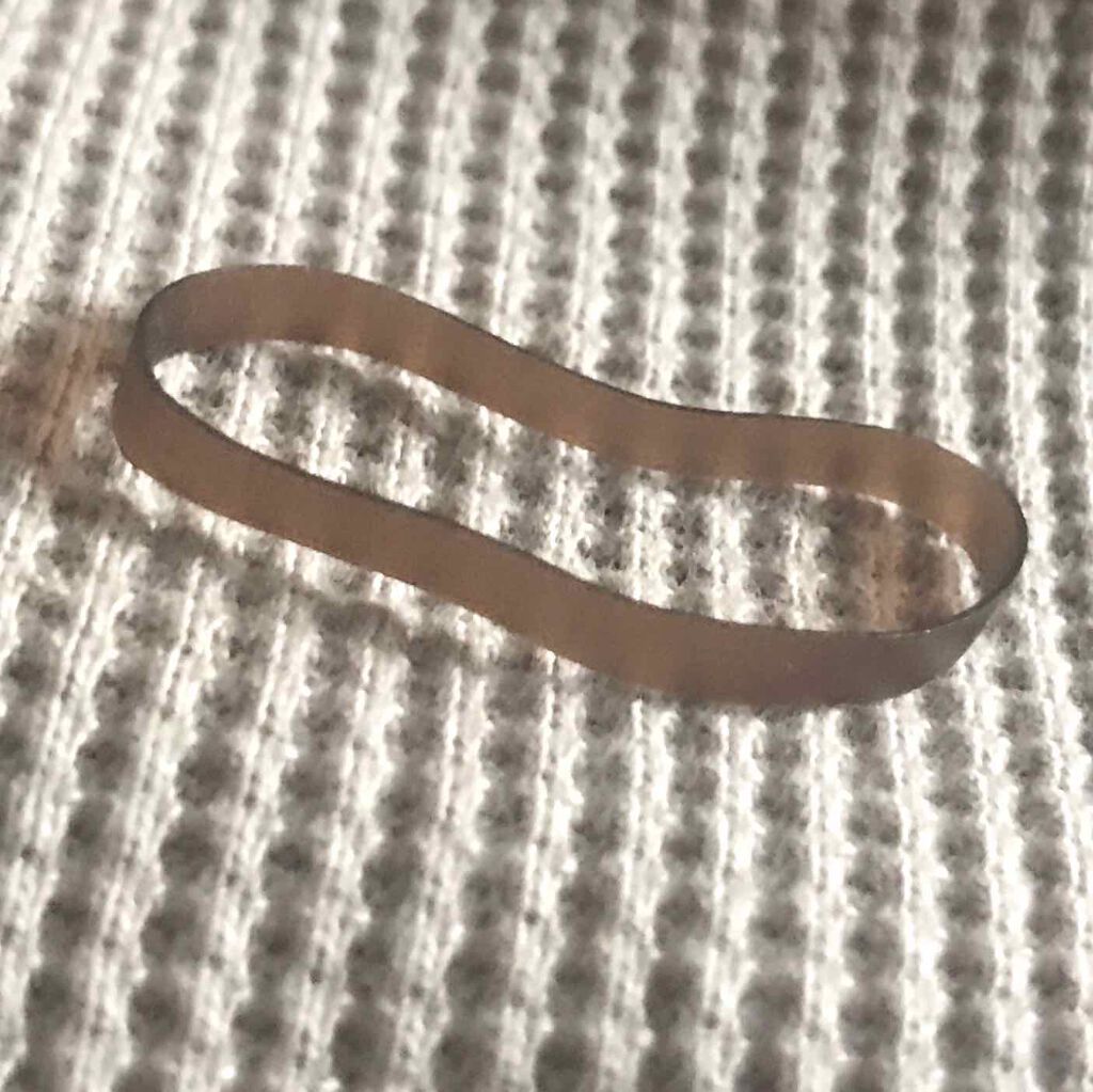 からまないゴム(100本入)/DAISO/ヘアアクセサリーを使ったクチコミ（2枚目）