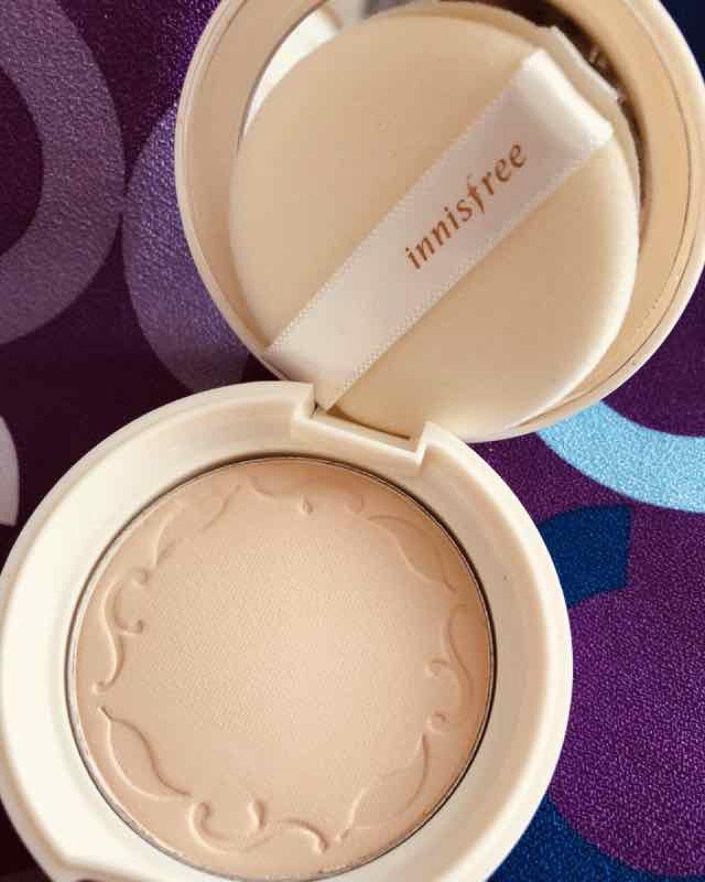 ノーセバム ブラーパクト/innisfree/プレストパウダーを使ったクチコミ（2枚目）