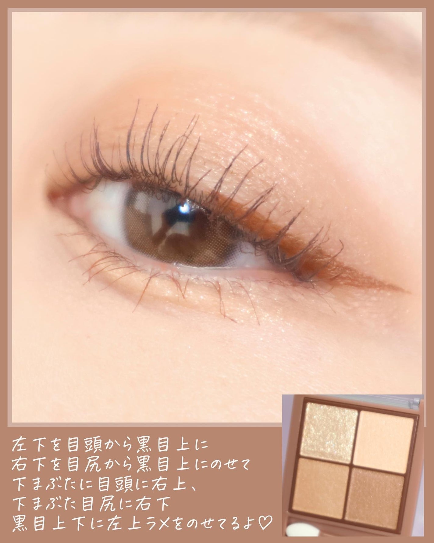 ビタートーンアイシャドウ/CEZANNE/パウダーアイシャドウを使ったクチコミ(6枚目)