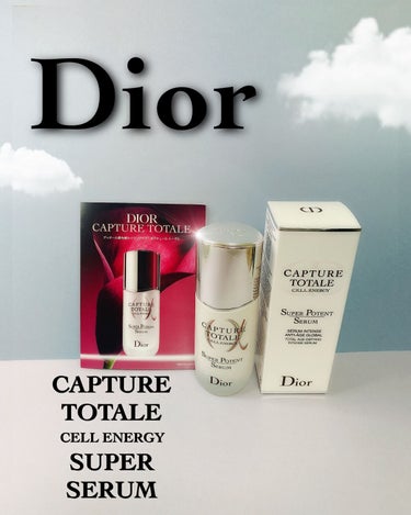 【旧】カプチュール トータル セル ENGY スーパー セラム/Dior/美容液を使ったクチコミ（1枚目）