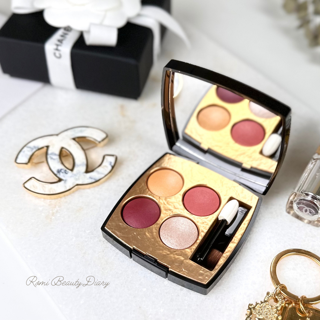 レ キャトル オンブル ビザンス  308 パリュール アンぺリアル/CHANEL/アイシャドウパレットを使ったクチコミ（1枚目）