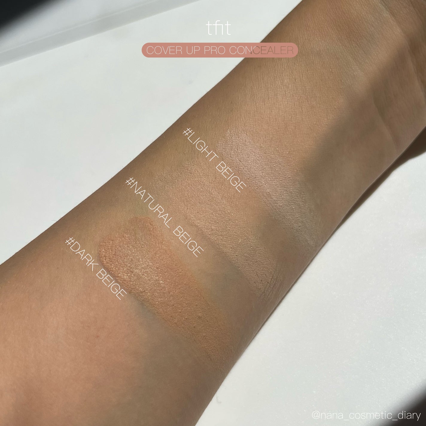 カバーアッププロコンシーラー/TFIT/パレットコンシーラーを使ったクチコミ(3枚目)