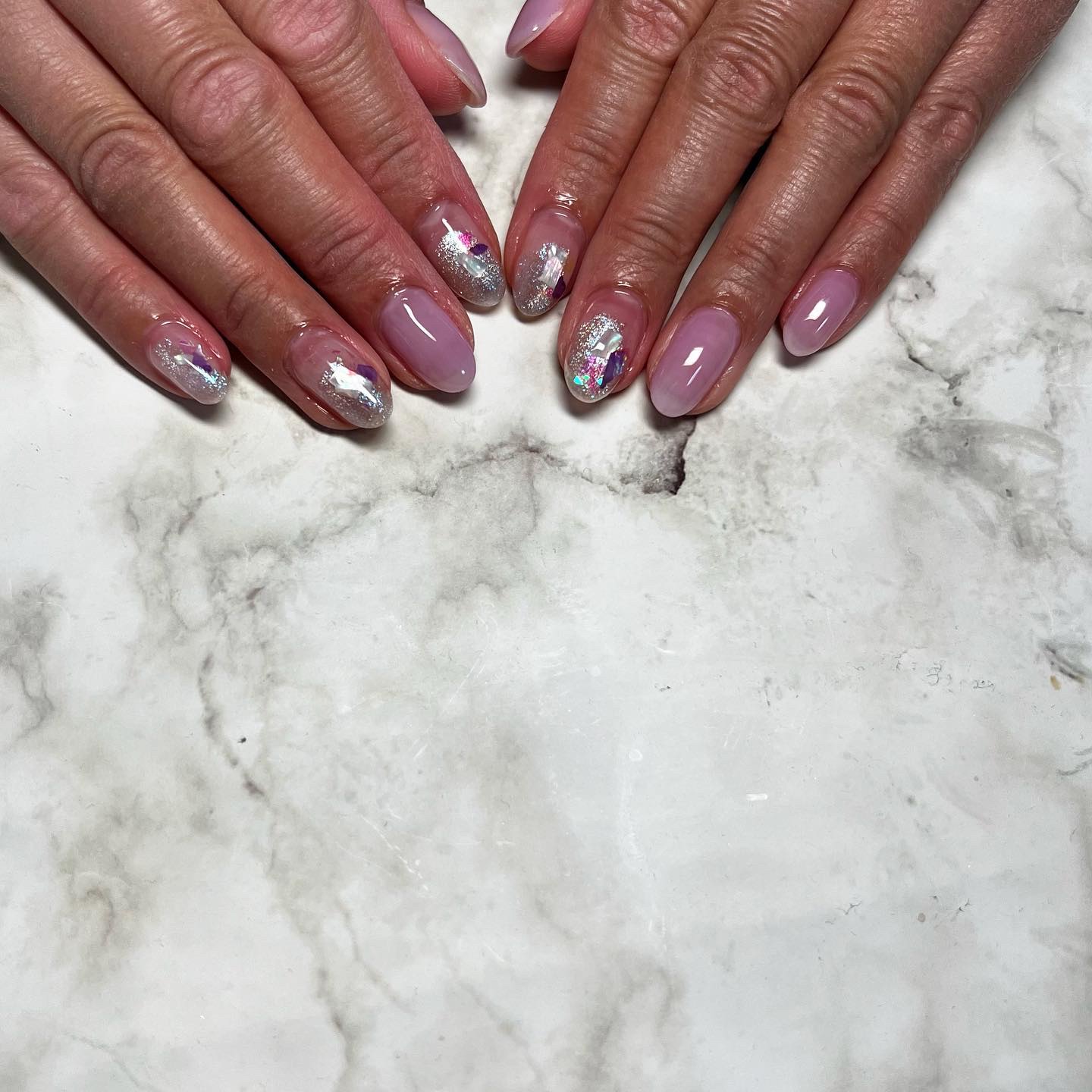 #春ネイル,#紫ネイル,#ネイル,#ニュアンスネイル,#スカルプネイル,#ジェルネイル,#ママネイル,#ギャルネイル,#大人ネイル,#派手ネイル,#ネイル,#城陽ネイル,#京都ネイル,#大阪ネイル,#奈良ネイルのネイルデザイン