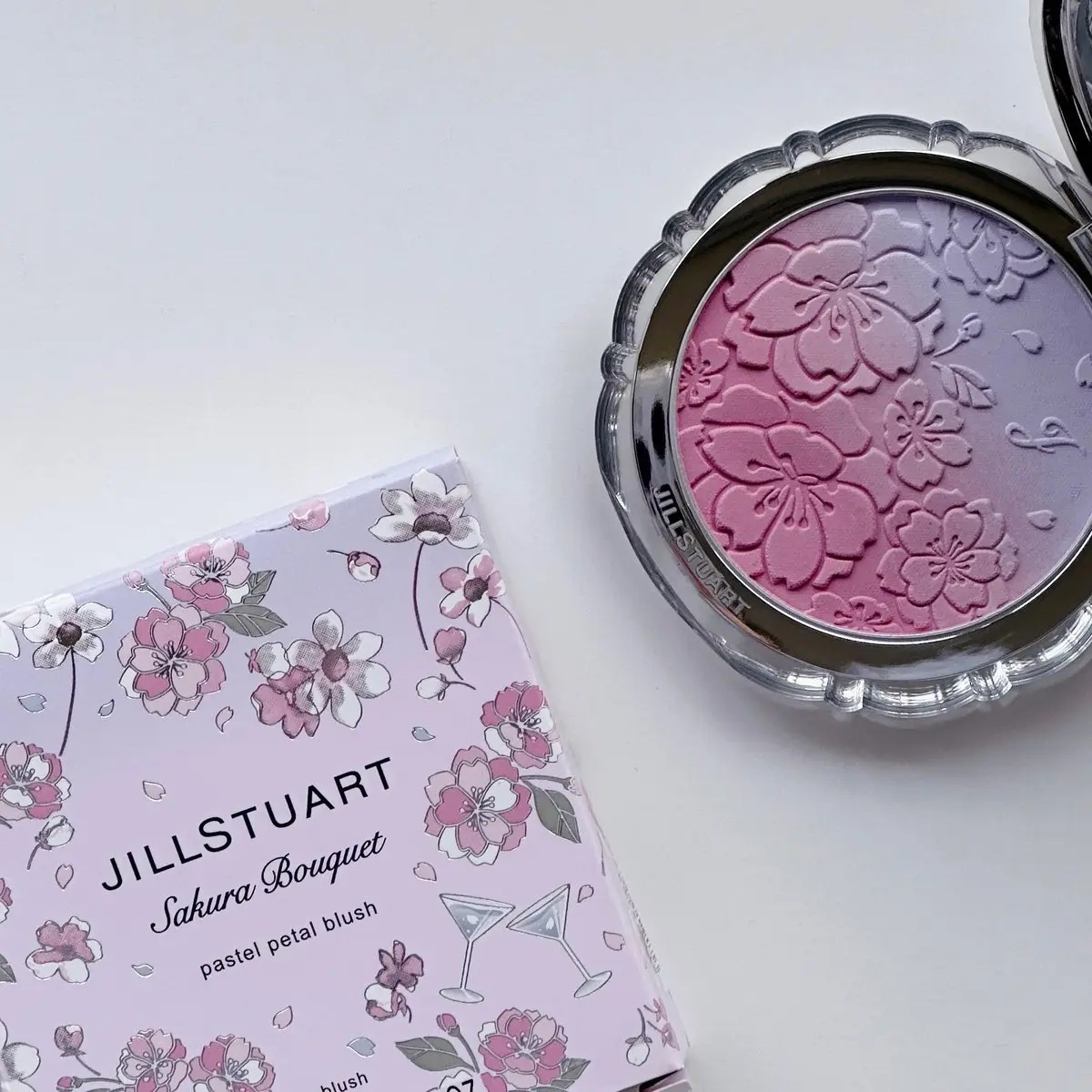 ジルスチュアート　パステルペタル ブラッシュ 103 sakura twilight＜サクラブーケ＞（限定色）/JILL STUART/パウダーチークを使ったクチコミ（2枚目）