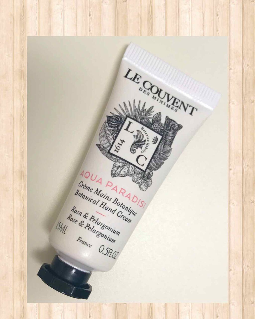 アクアパラディシ ハンドクリーム/ル クヴォン メゾン ド パルファム/ハンドクリームを使ったクチコミ(1枚目)