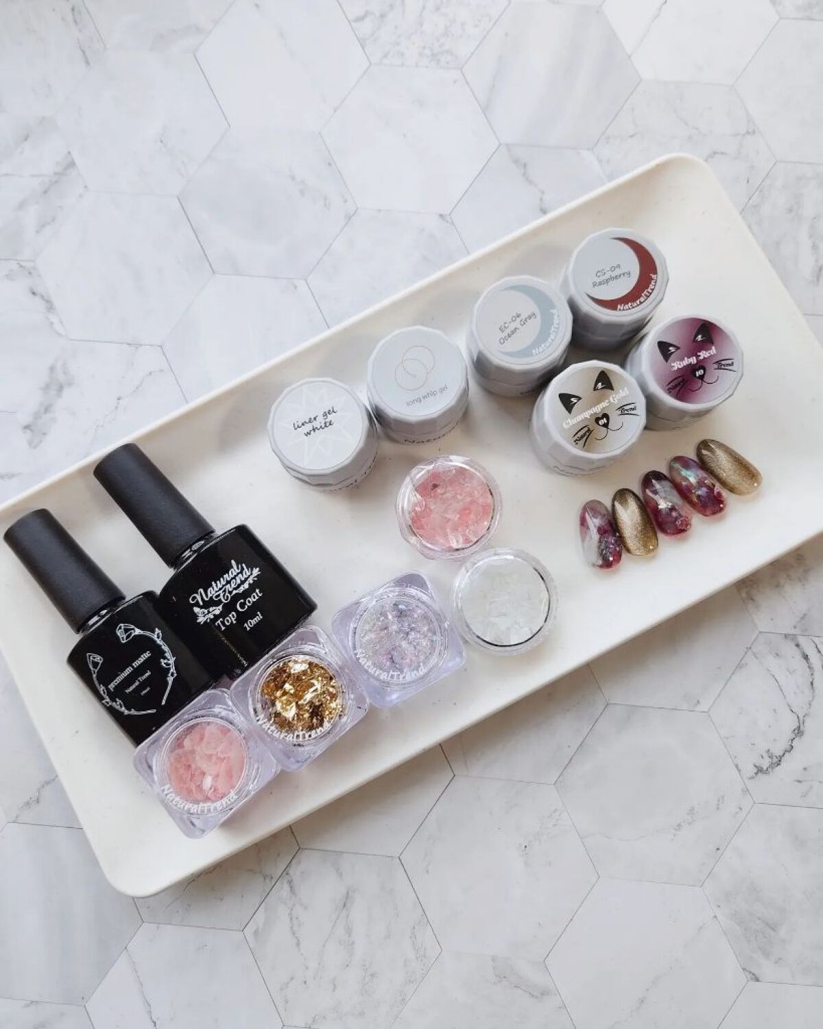 マジックパウダーペン/NAILTOWN/ネイル用品を使ったクチコミ（3枚目）