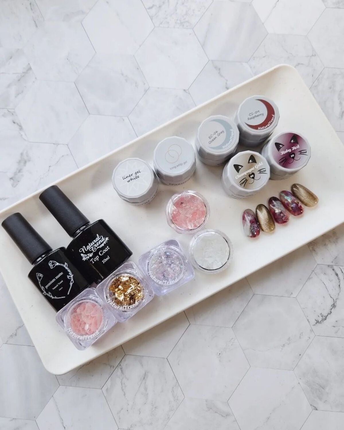 マジックパウダーペン/NAILTOWN/ネイル用品を使ったクチコミ(3枚目)