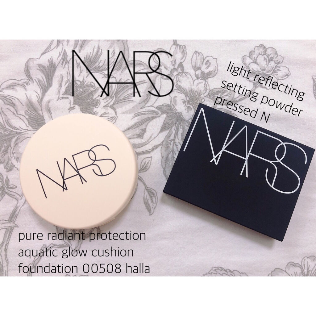ピュアラディアントプロテクション アクアティックグロー クッションファンデーション SPF50+／PA+++/NARS/クッションファンデーションを使ったクチコミ（1枚目）