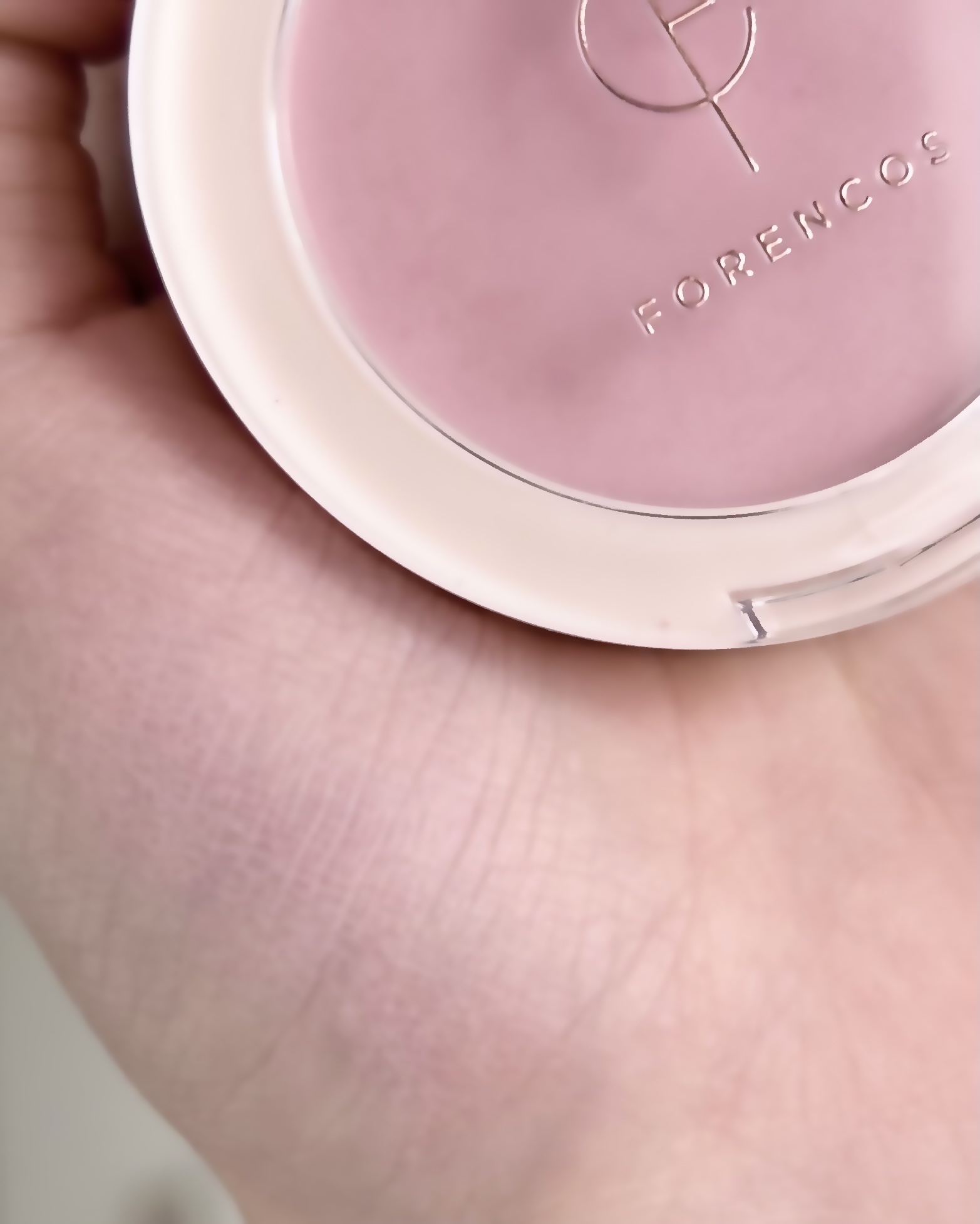 ピュアブラッシャー パフ付き 05 ウィンター/フォレンコス/パウダーチークを使ったクチコミ（2枚目）