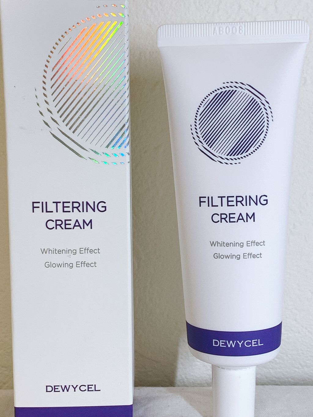 フィルタリングクリーム/DEWYCEL/日焼け止めクリームを使ったクチコミ（1枚目）