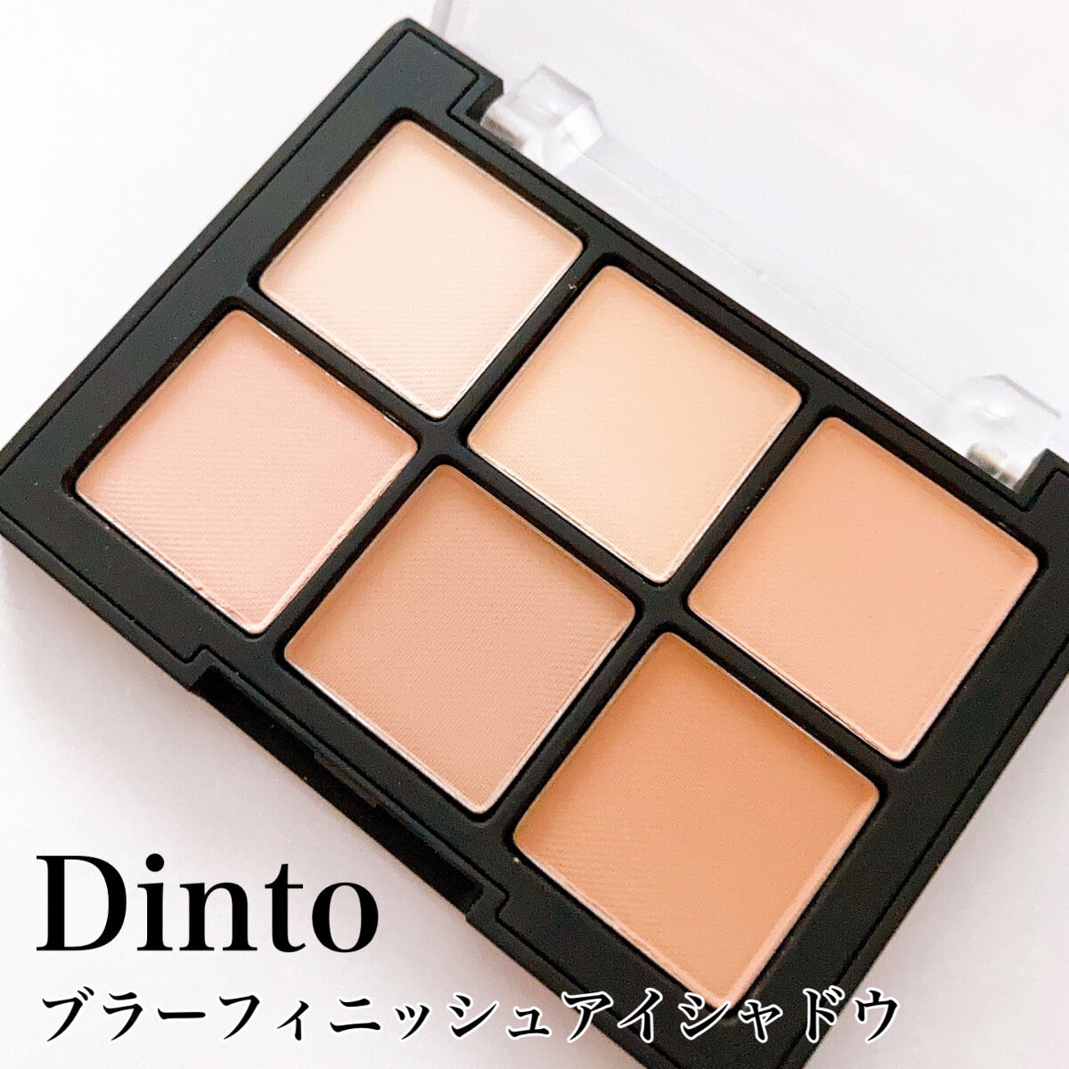 ブラーフィニシュシャドウパレット/Dinto/アイシャドウパレットを使ったクチコミ（2枚目）