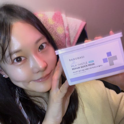 ミルクシスルリペアシカクイックマスクプラス/BANOBAGI/シートマスク・パックを使ったクチコミ(6枚目)