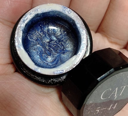 グレースジェル ラブリーカラージェルのクチコミ「ハマってるマグネットネイル💅です❤︎
グレースジェルさんのマグネットが
可愛すぎるので紹介しま.....」(3枚目)