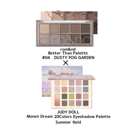 モネドリーム20色アイシャドウ/JUDYDOLL/アイシャドウパレットを使ったクチコミ(3枚目)