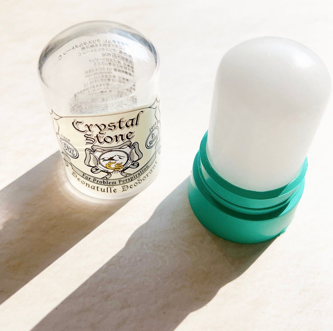 薬用クリスタルストーン Ⅽ/デオナチュレ/デオドラント・制汗剤を使ったクチコミ(1枚目)