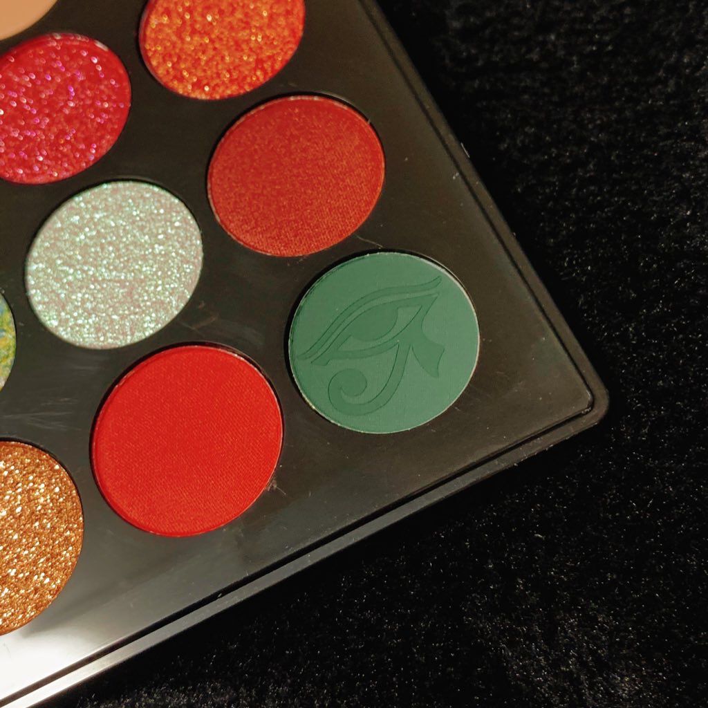 大英博物館 エジプトシリーズ アイシャドウパレット/ZEESEA/アイシャドウパレットを使ったクチコミ（3枚目）