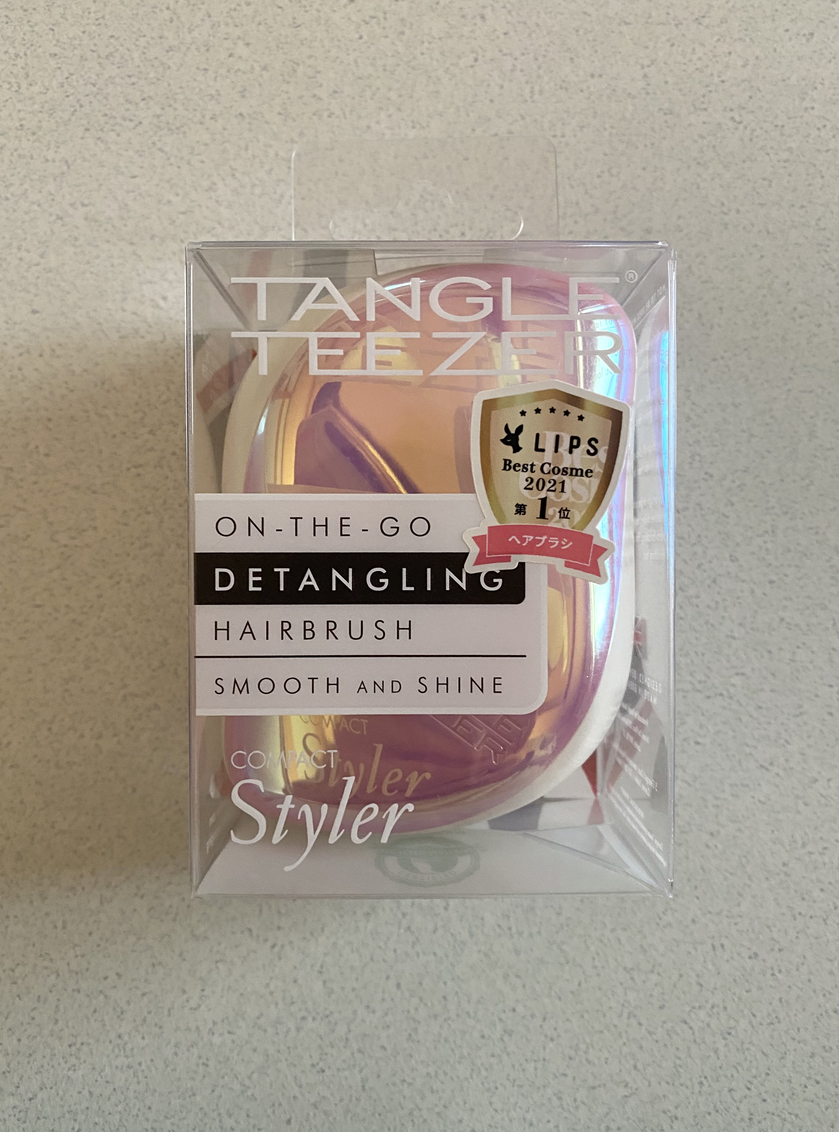 コンパクトスタイラー/TANGLE TEEZER/ヘアブラシを使ったクチコミ（1枚目）