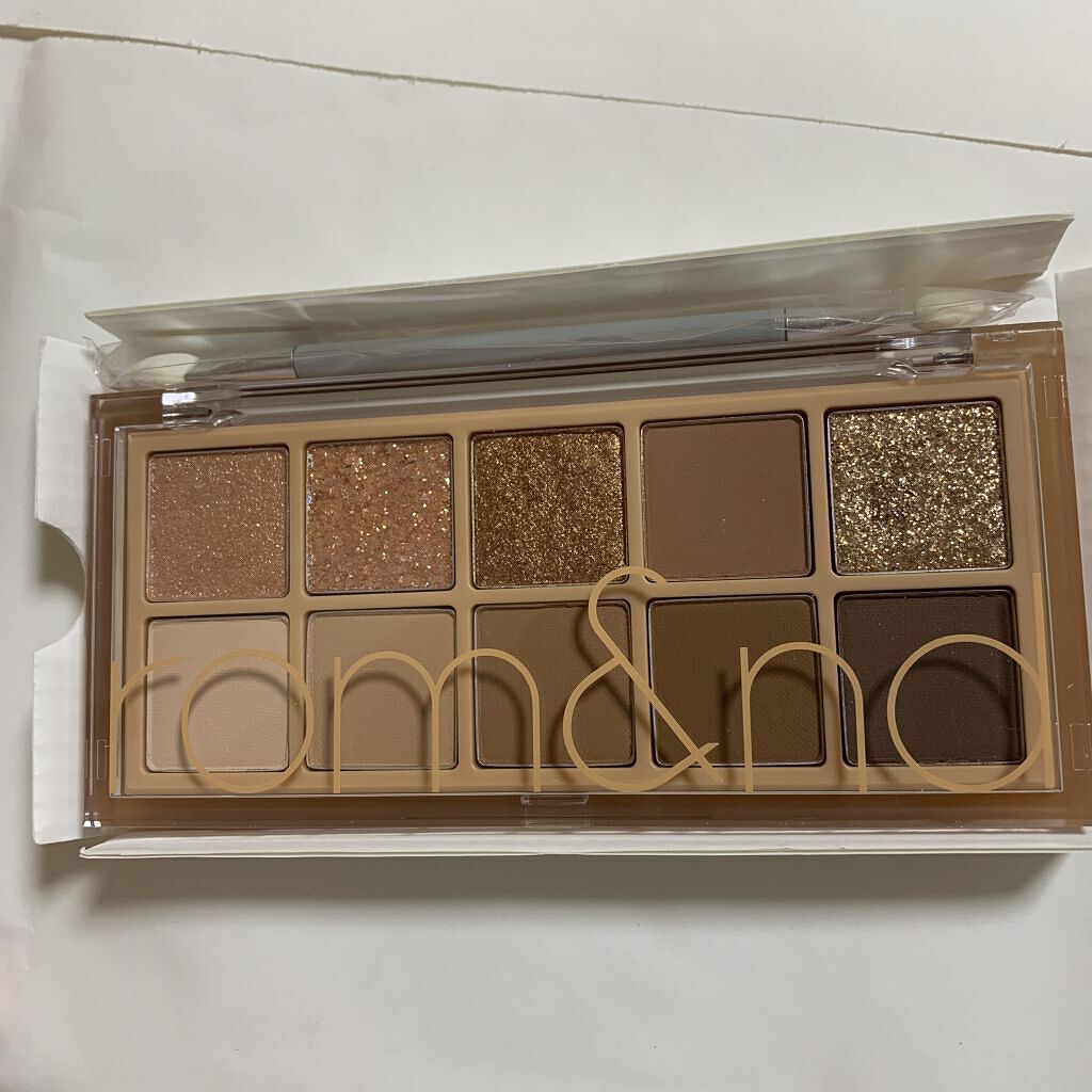 ベターザンパレット/rom&nd/アイシャドウパレットを使ったクチコミ（2枚目）