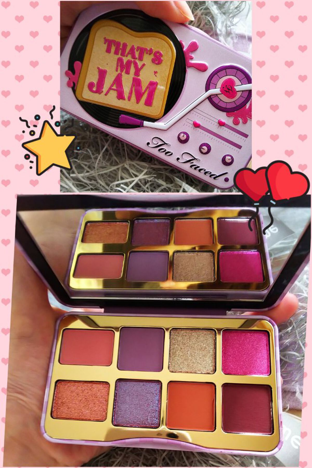  ザッツ マイ ジャム！ ミニ アイシャドウ　パレット ​/Too Faced/アイシャドウパレットを使ったクチコミ（1枚目）