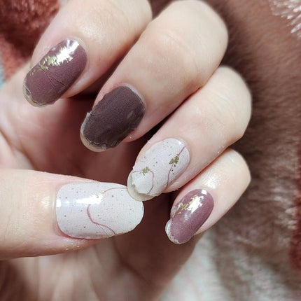 リアル ジェルネイルシール/JELLY NAIL/ネイルシールを使ったクチコミ(2枚目)