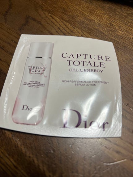 カプチュール トータル セル ENGY ローション/Dior/化粧水を使ったクチコミ(1枚目)