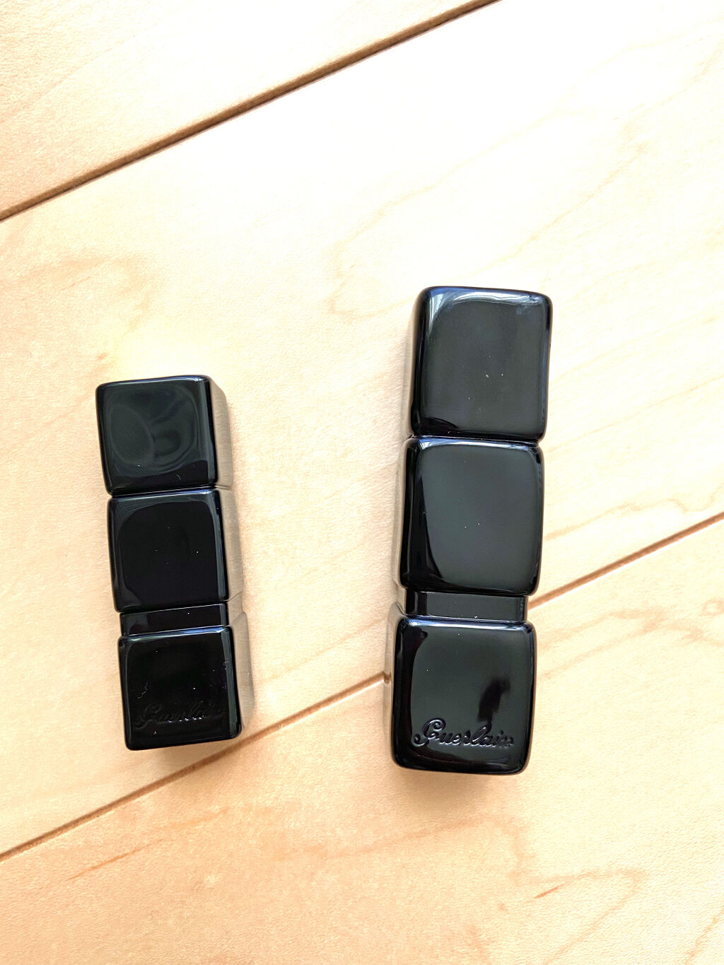 キスキス サテン 344セクシー コーラル/GUERLAIN/口紅を使ったクチコミ（2枚目）