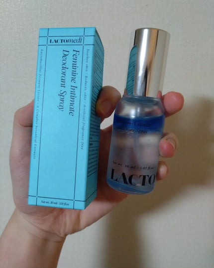 LACTOMEDI Feminine Probiotics Dry Mist/LACTOMEDI/デリケートゾーンケアを使ったクチコミ(1枚目)