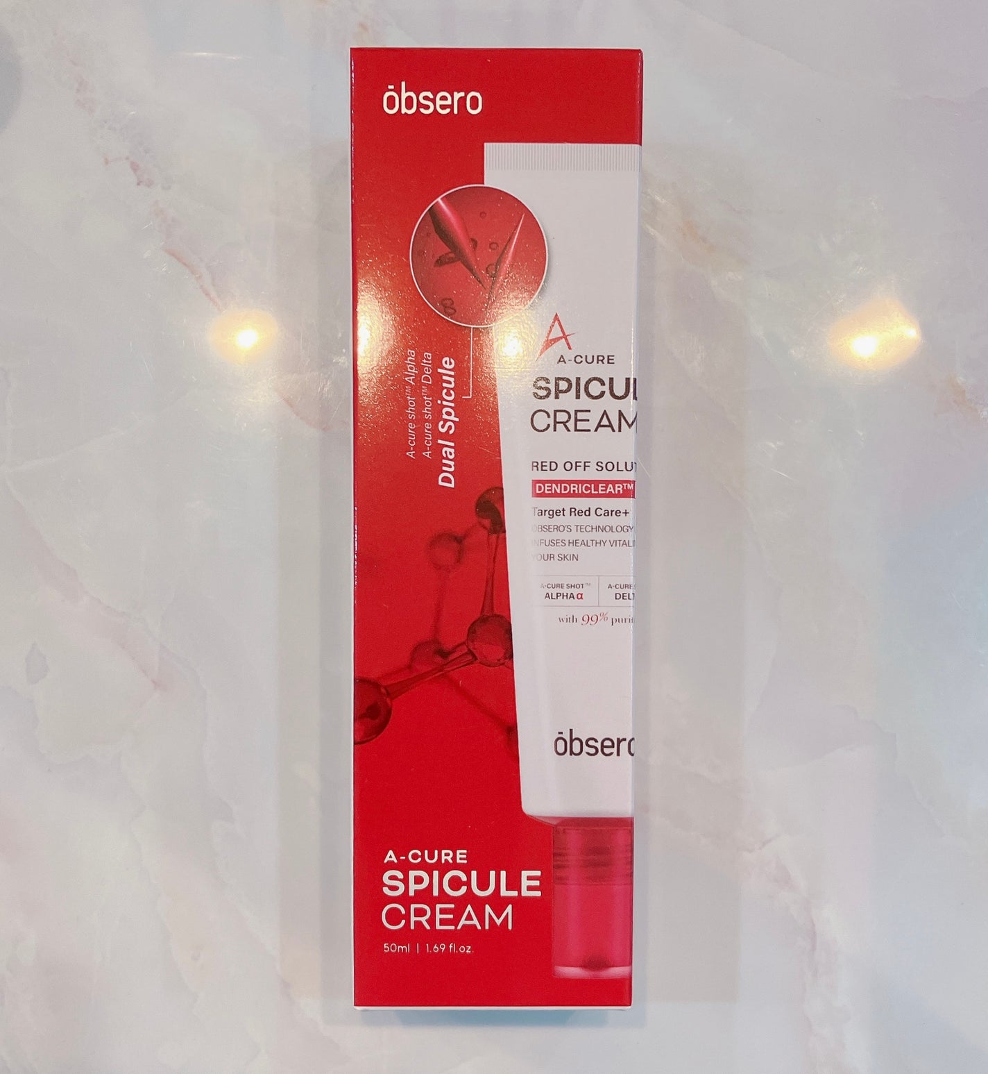 エーキュアスピキュールクリーム/obsero/フェイスクリームを使ったクチコミ(3枚目)