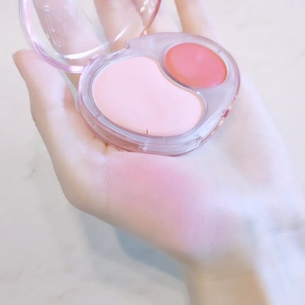 デュアルチークメロウ/fwee/ジェル・クリームチークを使ったクチコミ(6枚目)