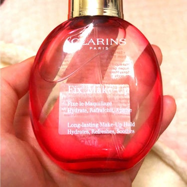 フィックス メイクアップ/CLARINS/ミスト状化粧水を使ったクチコミ（1枚目）