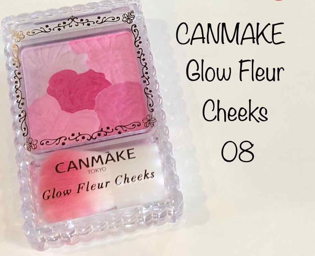 グロウフルールチークス/キャンメイク/パウダーチークを使ったクチコミ(1枚目)