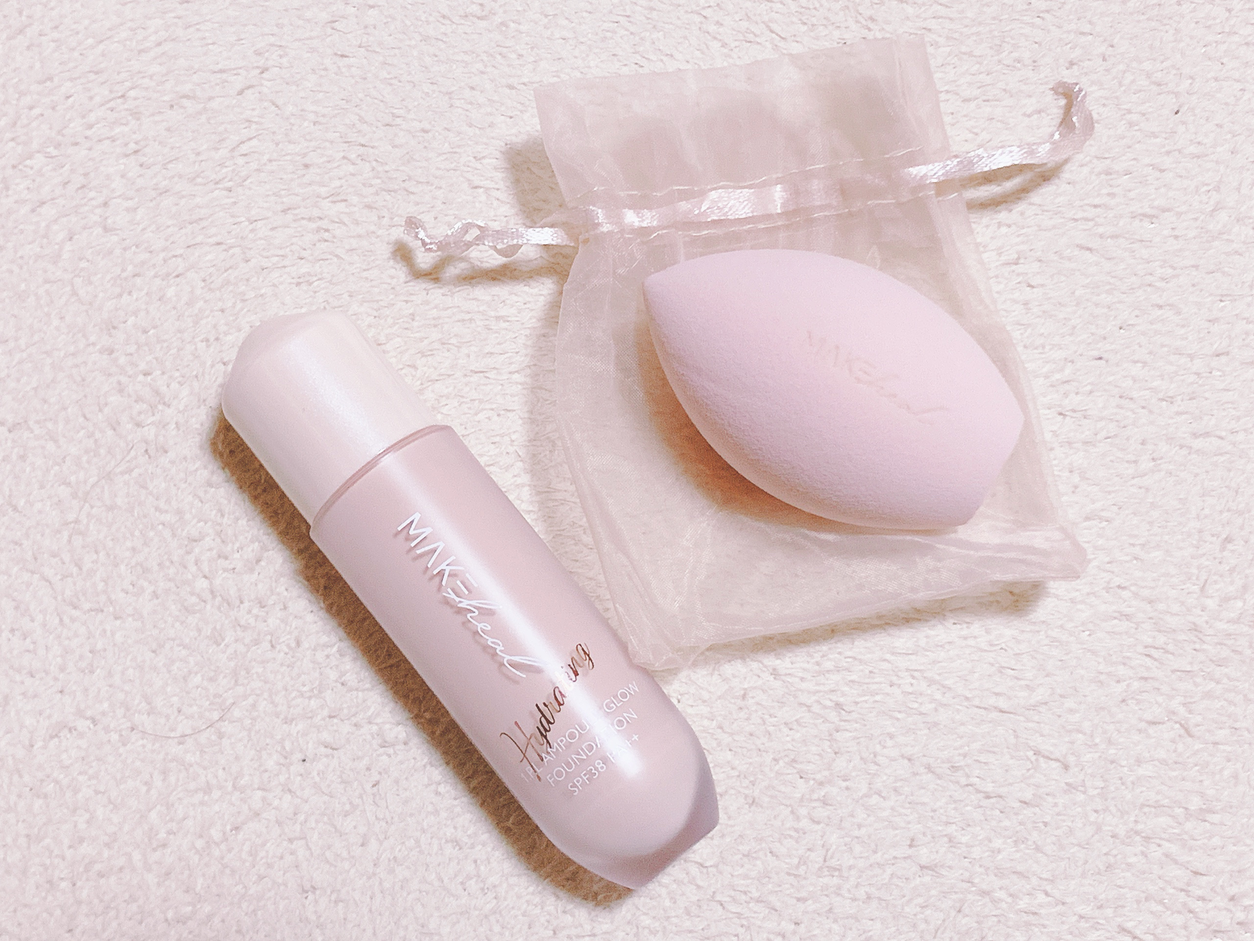 1.P.L AMPOULE GLOW FOUNDDATION/MAKEHEAL/リキッドファンデーションを使ったクチコミ（2枚目）