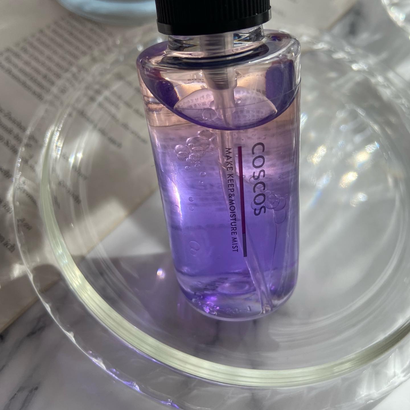 メイクアップフィクシングミスト/COSCOS/フィックスミストを使ったクチコミ（2枚目）