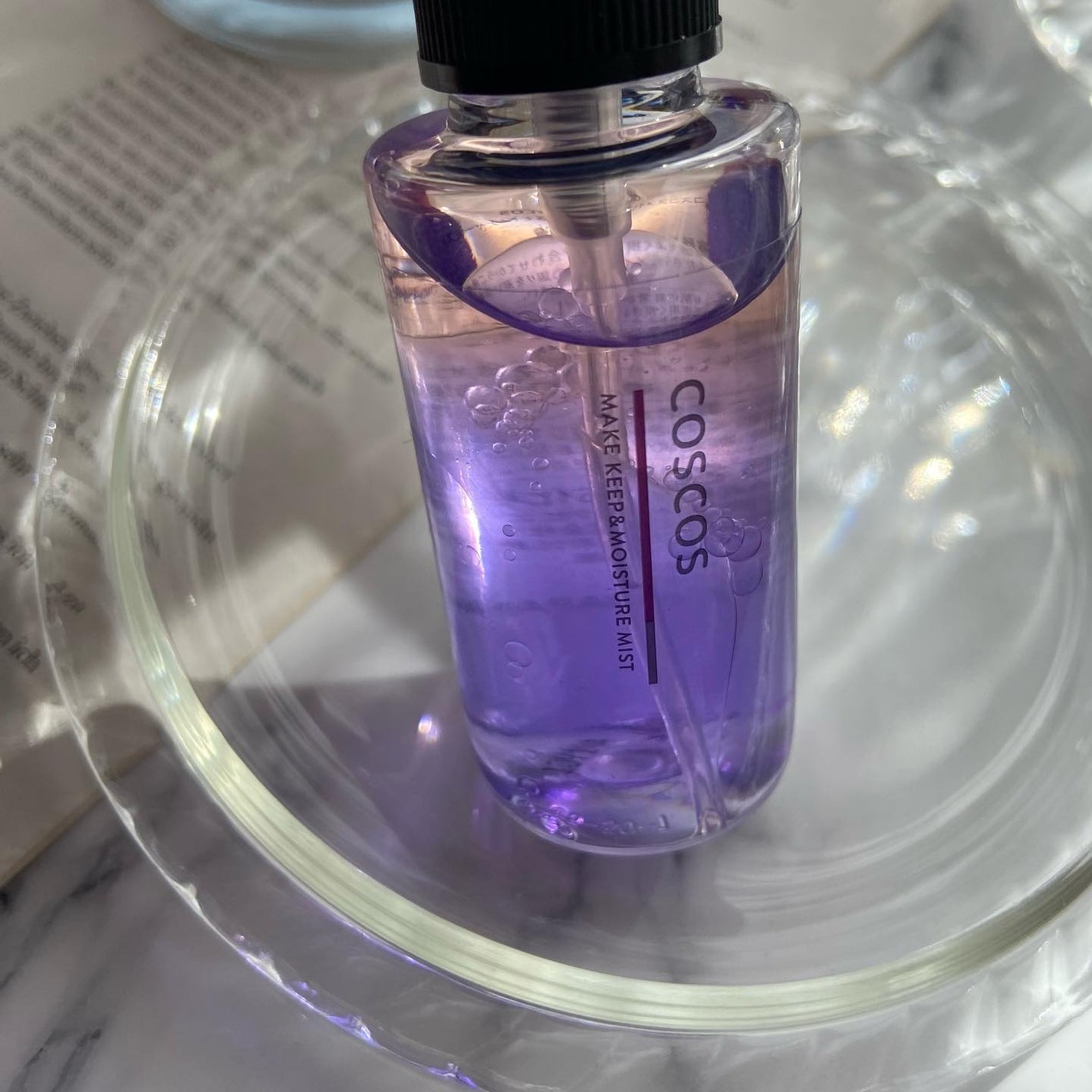 メイクアップフィクシングミスト/COSCOS/フィックスミストを使ったクチコミ(2枚目)