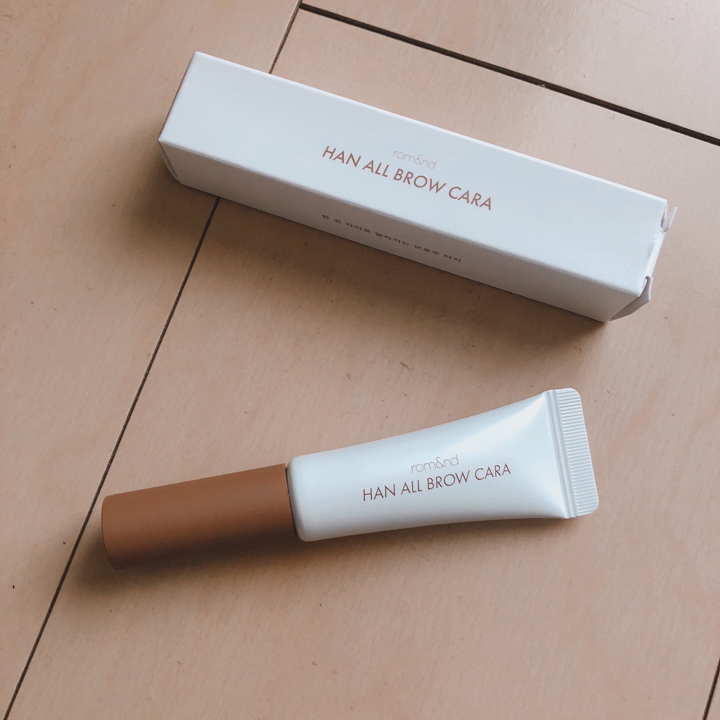 ハンオールブロウカラ/rom&nd/眉マスカラを使ったクチコミ(1枚目)