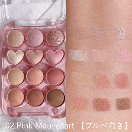 目元チュートリアルアイパレット/Colorgram/アイシャドウパレットを使ったクチコミ(3枚目)