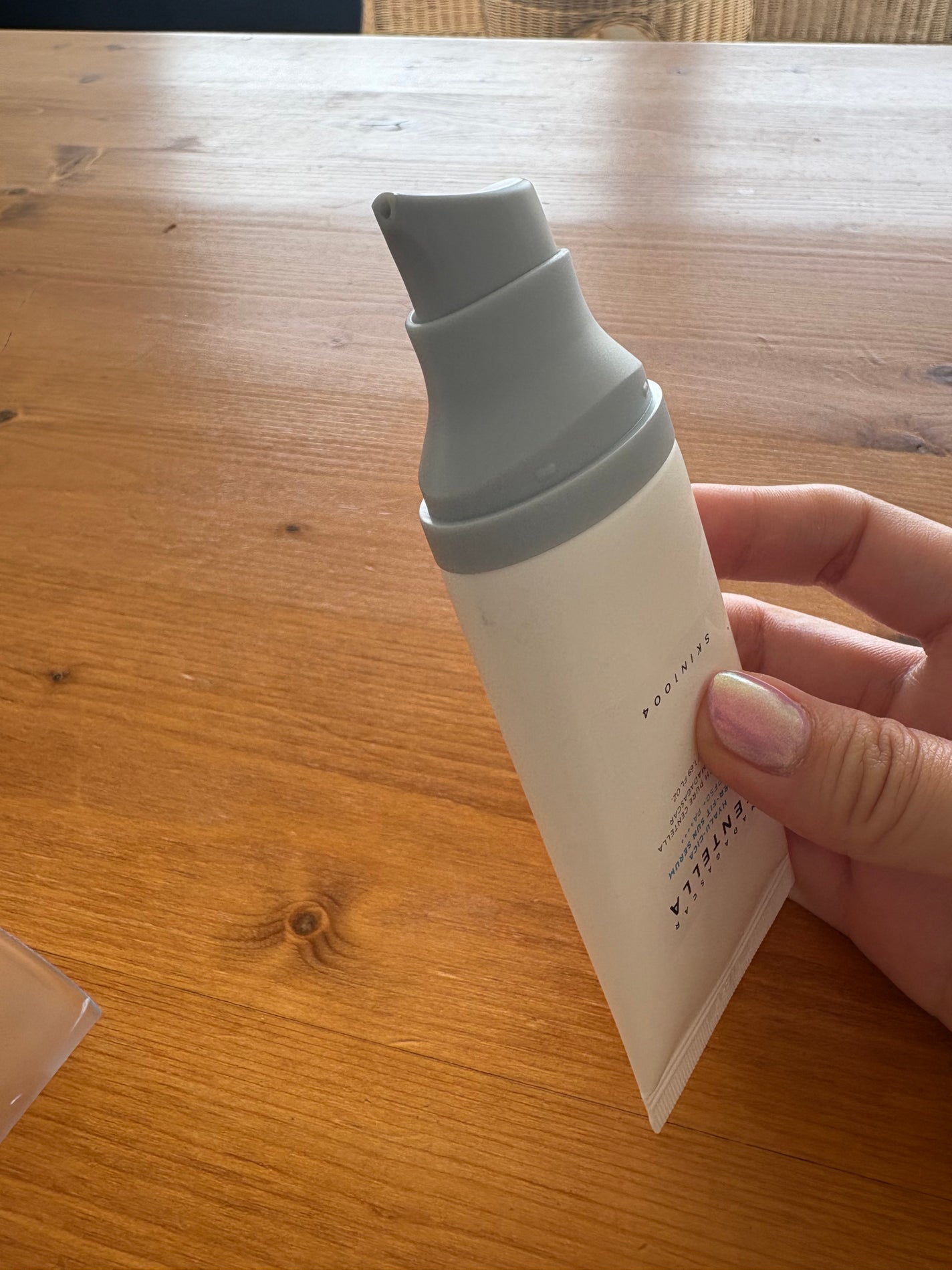 ヒアルーシカ ウォーターフィット サンセラム/SKIN1004/日焼け止めローションを使ったクチコミ(2枚目)