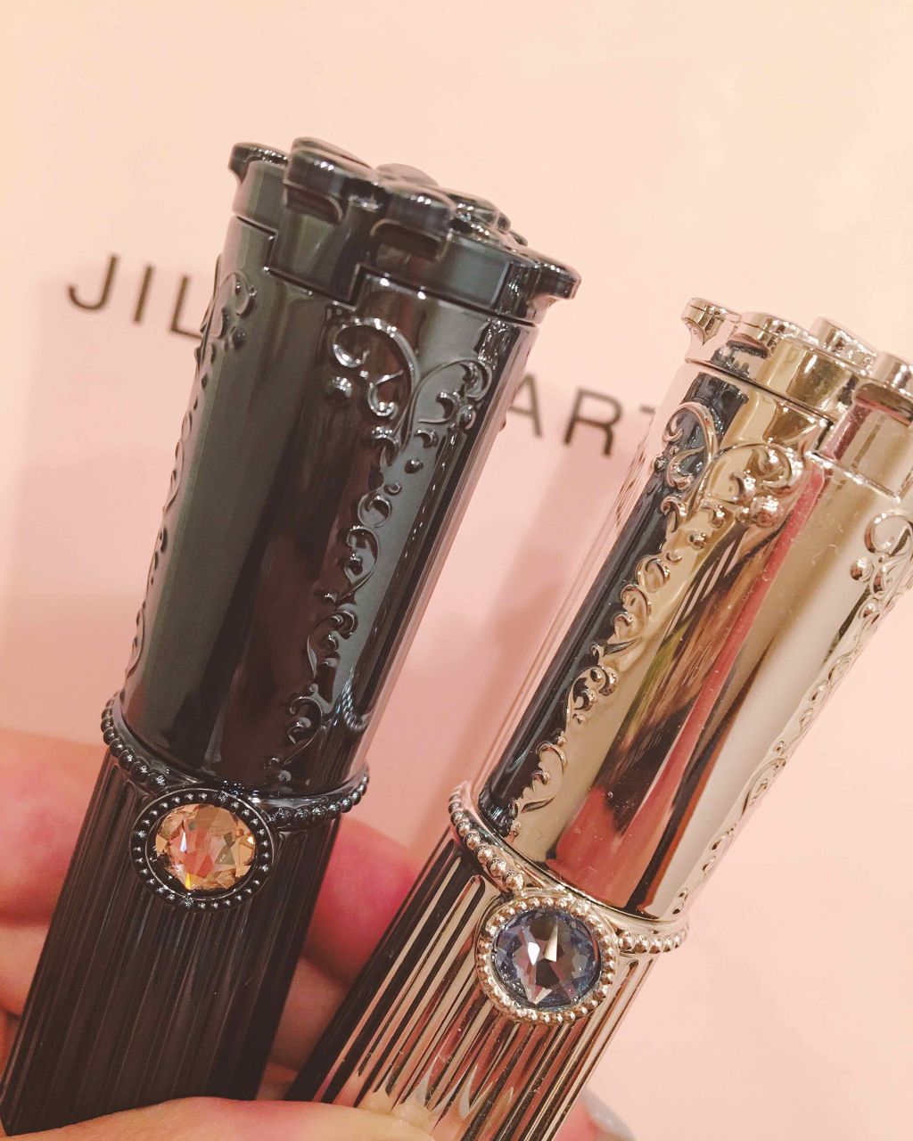 サムシングピュアブルー セント　マイリップス/JILL STUART/口紅を使ったクチコミ（2枚目）